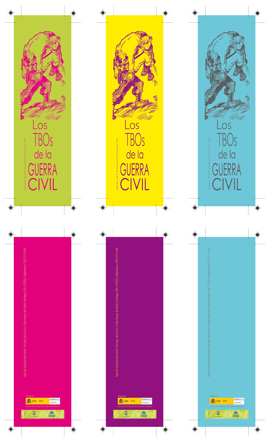 diseño-maquetación-tebeos-guerra-civil-marcapáginas